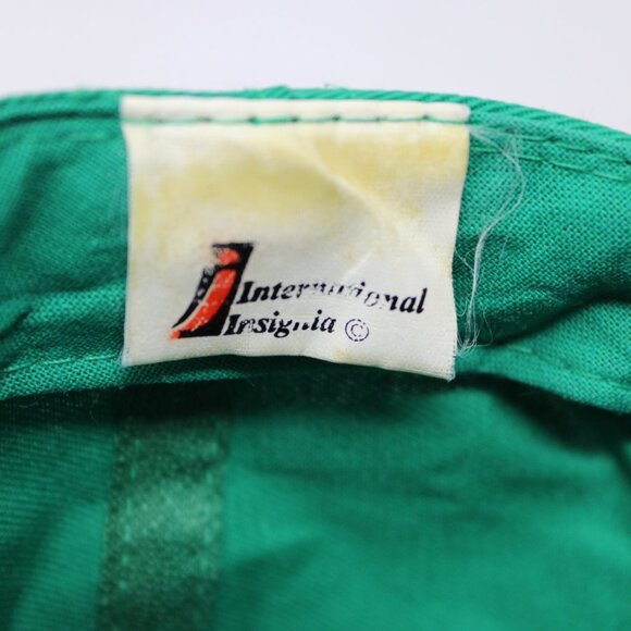 St. Andrews Old Course Hat Mens Snapback Green Cotton International Insignia Cap - Picture 10 of 13